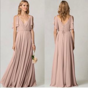 Jenny Yoo Cassie Dress in Whipped Apricot
